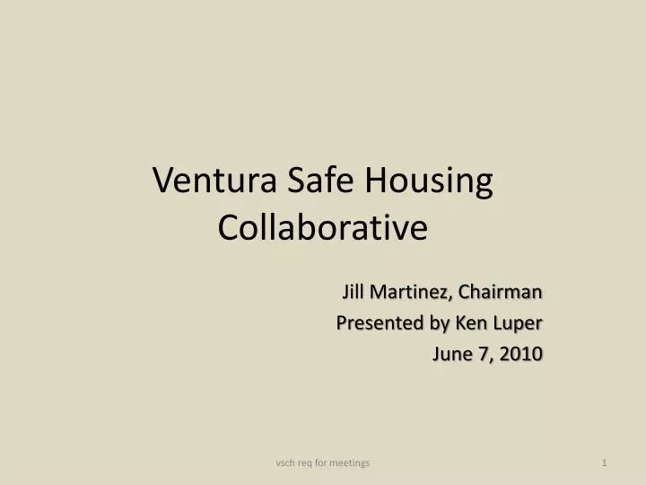 ventura safe housing collaborative