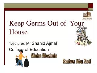 Keep Germs Out of Your House