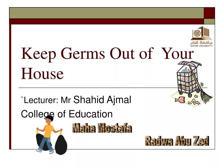 keep germs out of your house