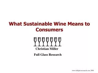 What Sustainable Wine Means to Consumers