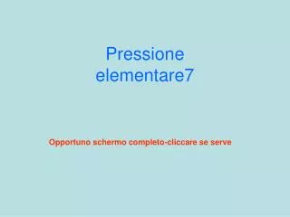 pressione elementare7
