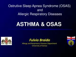 ASTHMA &amp; OSAS