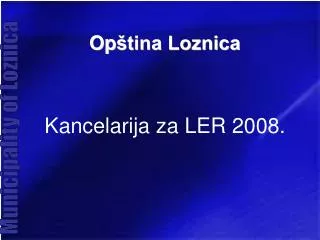 Op ština Loznica