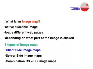 What is an image map?