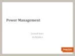 Power Management - slide 1