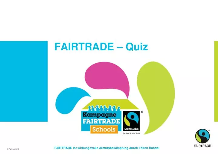 fairtrade quiz