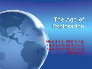 The Age of Exploration