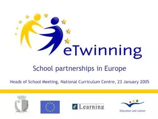 School partnerships in Europe