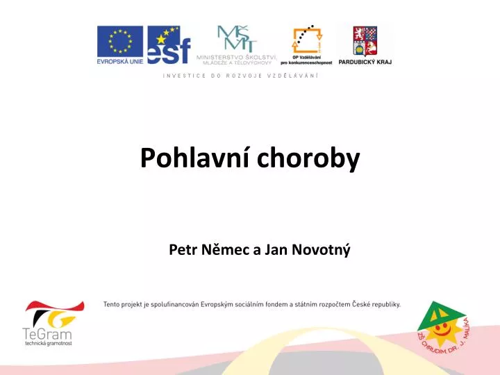 pohlavn choroby