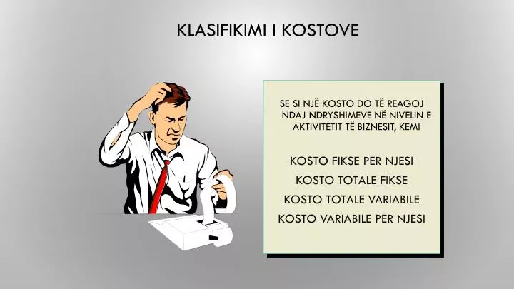 klasifikimi i kostove