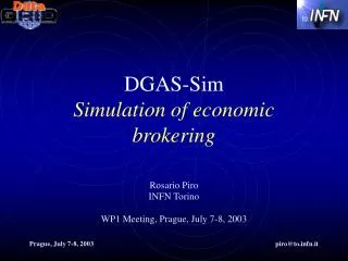 DGAS-Sim Simulation of economic brokering
