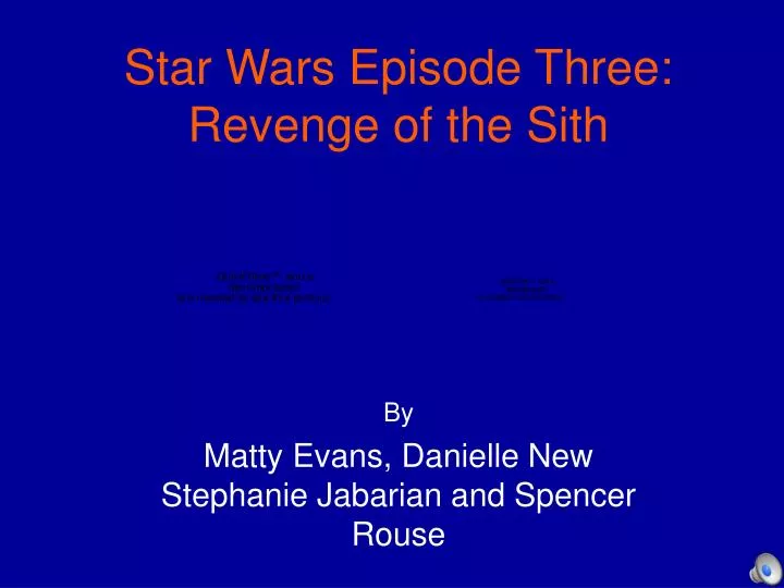 star wars episode three revenge of the sith