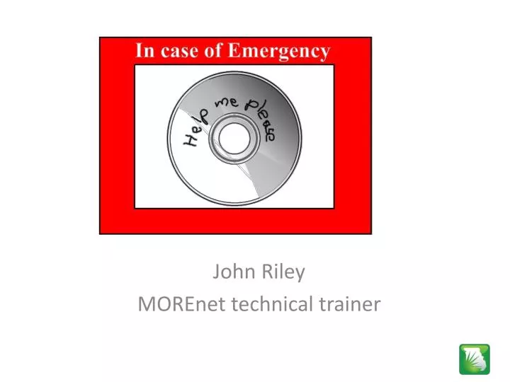 john riley morenet technical trainer