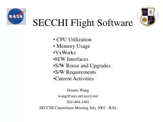 SECCHI Flight Software
