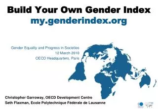 Build Your Own Gender Index my.genderindex