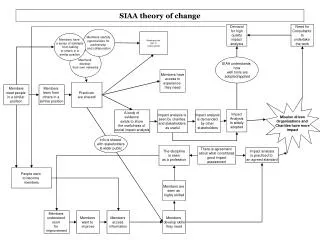 SIAA theory of change