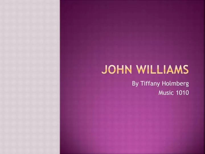 john williams