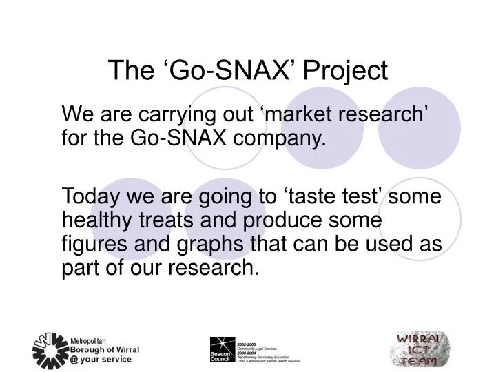 the go snax project