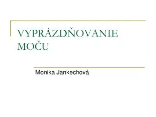 vypr zd ovanie mo u