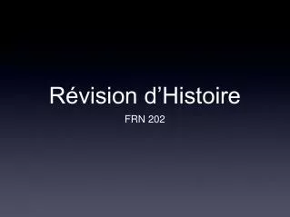 r vision d histoire