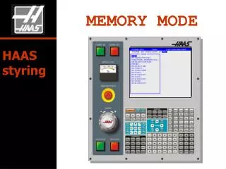 memory mode