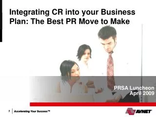 Integrating CR into your Business Plan: The Best PR Move to Make