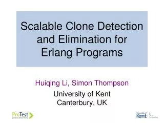 Scalable Clone Detection and Elimination for Erlang Programs