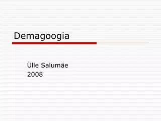 demagoogia