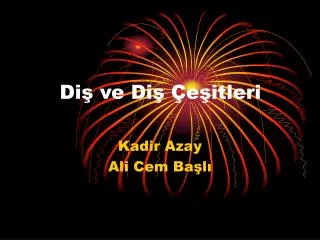 di ve di e itleri
