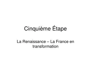 cinqui me tape