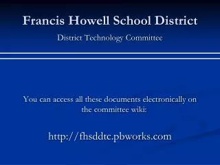 Francis Howell School District