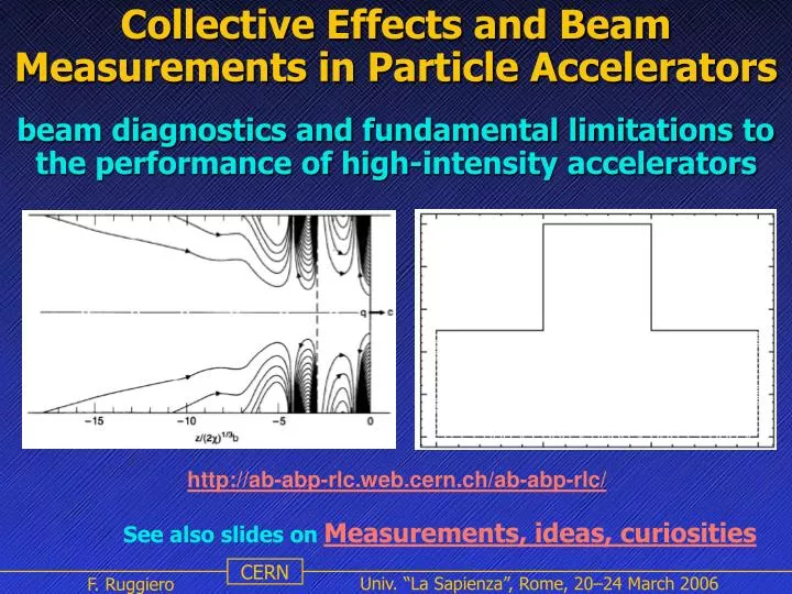collective effects and beam measurements in particle accelerators