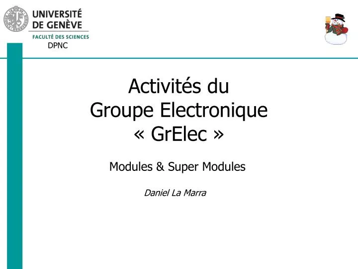 activit s du groupe electronique grelec