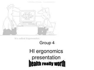 HI ergonomics presentation