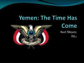 Yemen: The Time Has Come