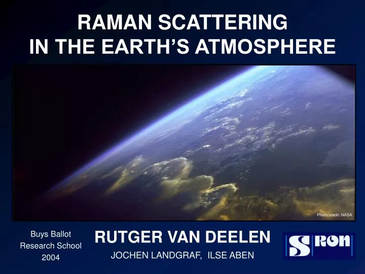 raman scattering in the earth s atmosphere