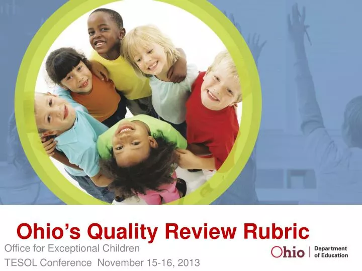 ohio s quality review rubric