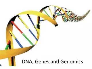 DNA, Genes and Genomics