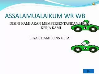 assalamualaikum wr wb
