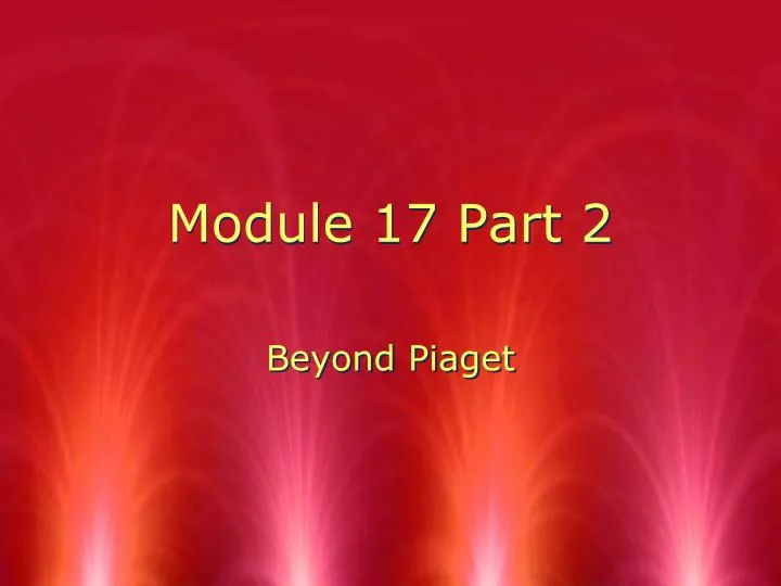 module 17 part 2