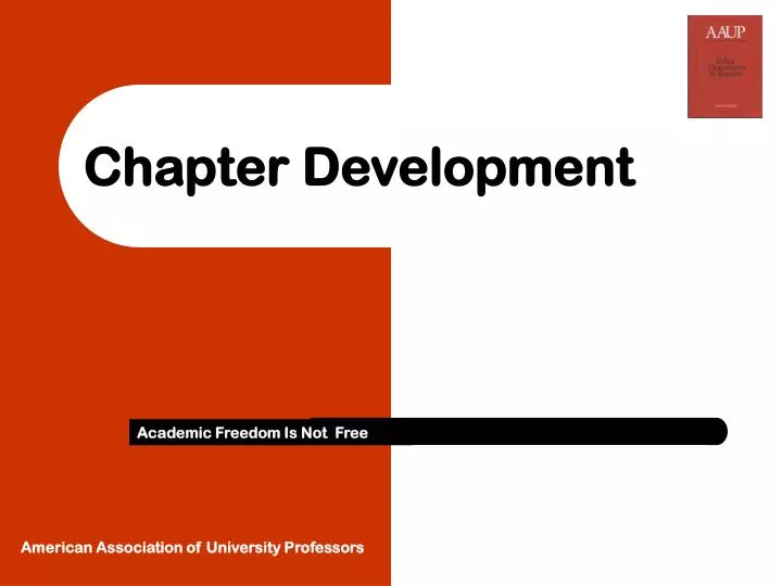chapter development