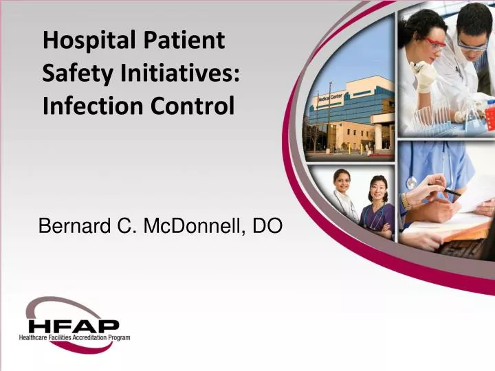 hospital patient safety initiatives infection control