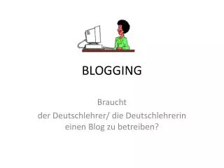 blogging