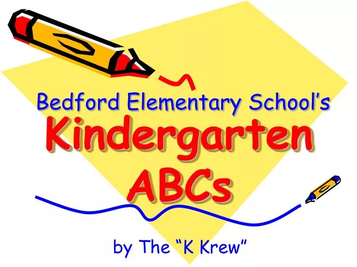 kindergarten abcs