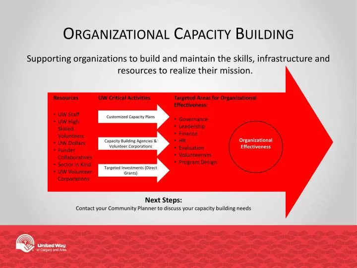 organizational capacity building