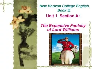 New Horizon College English Book ?