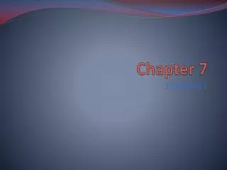 Chapter 7