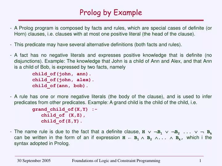 prolog by example