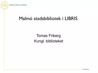 malm stadsbibliotek i libris