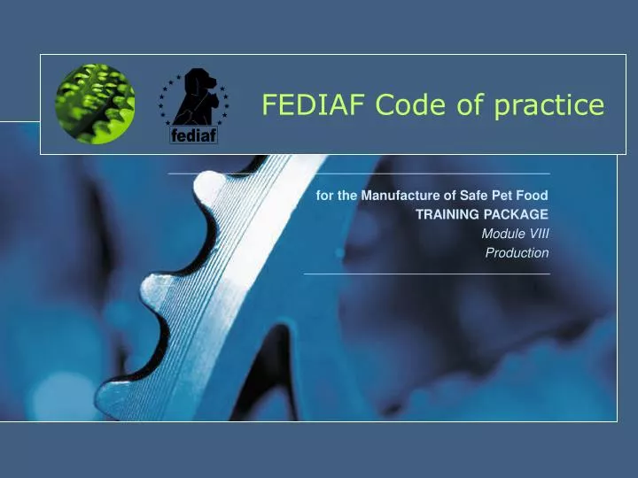 fediaf code of practice